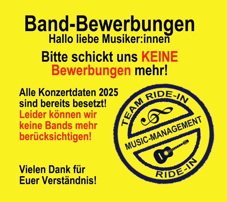 bandbewerbung